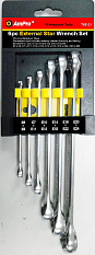 Набор накидных ключей TORX E6-E24, 6 предметов